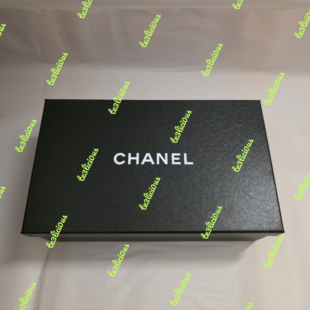 CHANEL 17B SUEDE PEARL PINK ESPADRILLES SIZE 38 *PRE-OWNED* - Picture 13 of 13